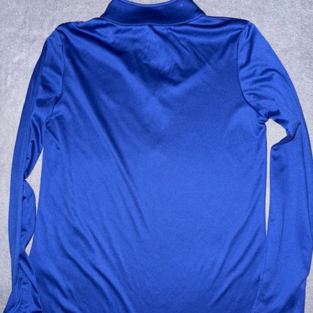 Fanatics New York Mets Quarter Zip Pullover Womens Small Blue Orange Long Sleeve - Picture 6 of 6